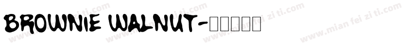 Brownie Walnut字体转换